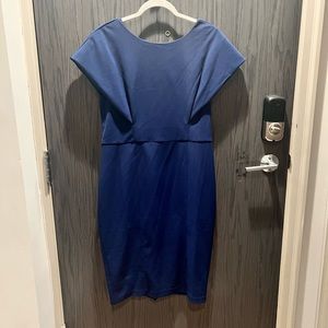 Blue Work Dress from Express